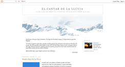 Desktop Screenshot of elcantardelalluvia.cl